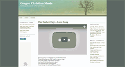 Desktop Screenshot of oregonchristianmusic.com